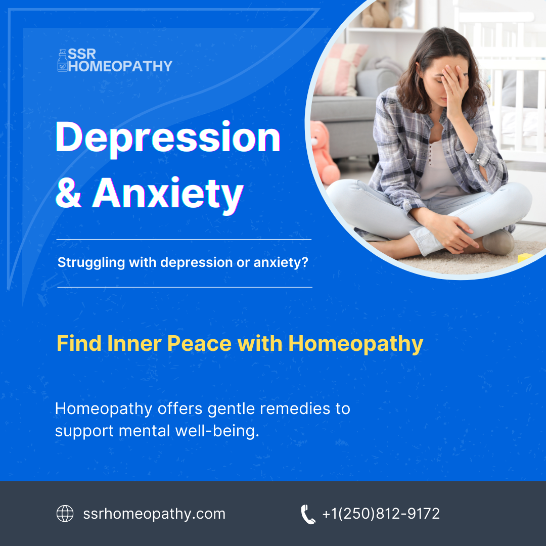 Depression, anxiety and homeopathic support